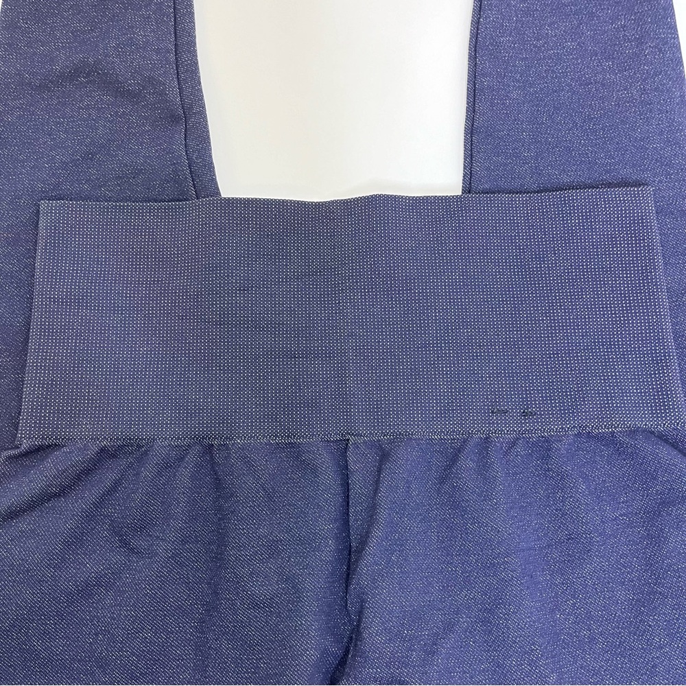 SPANX Love Your Assets Seamless Denim Print Leggings‎ Size XL
